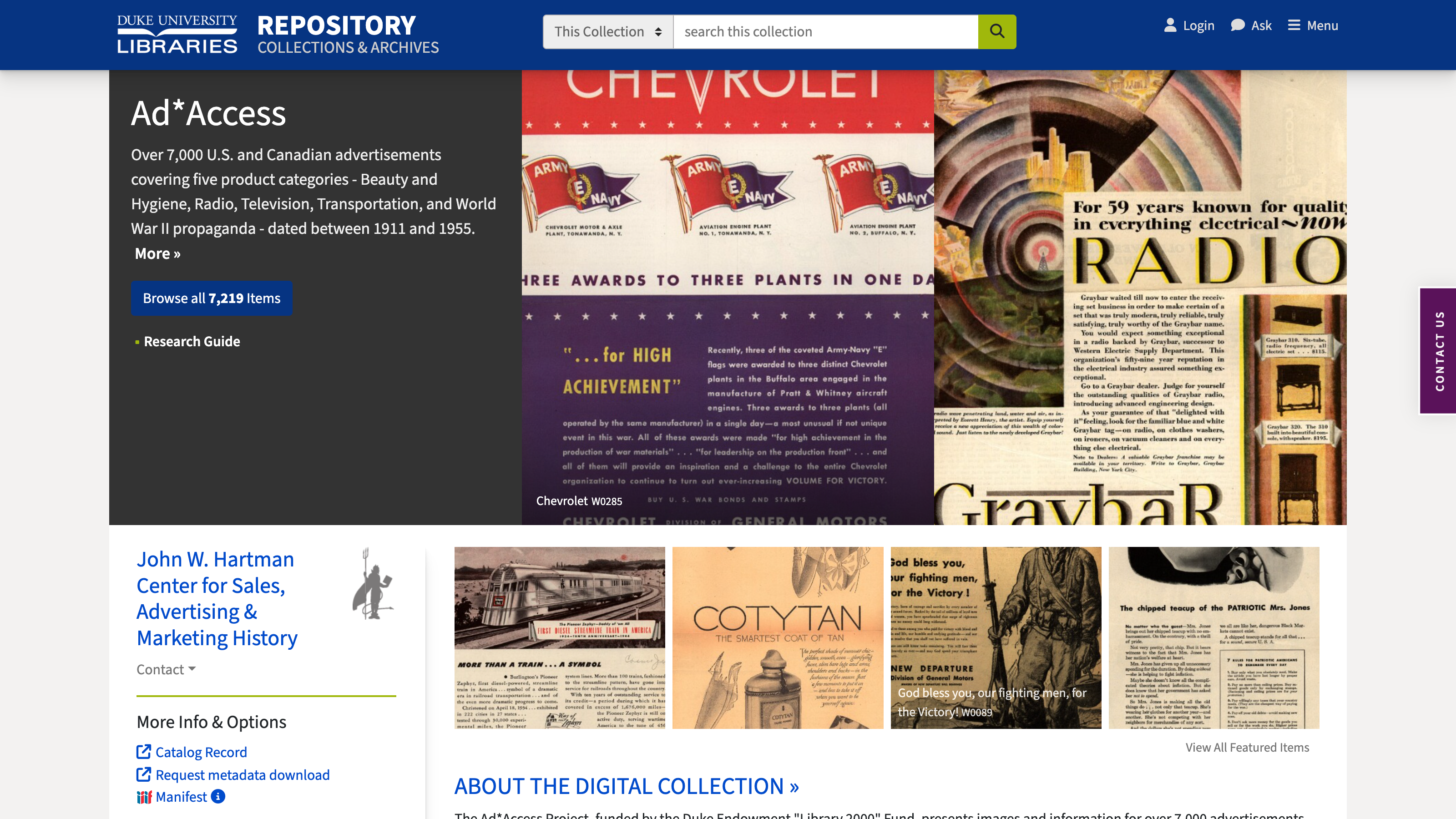 Screenshot of Ad*Access