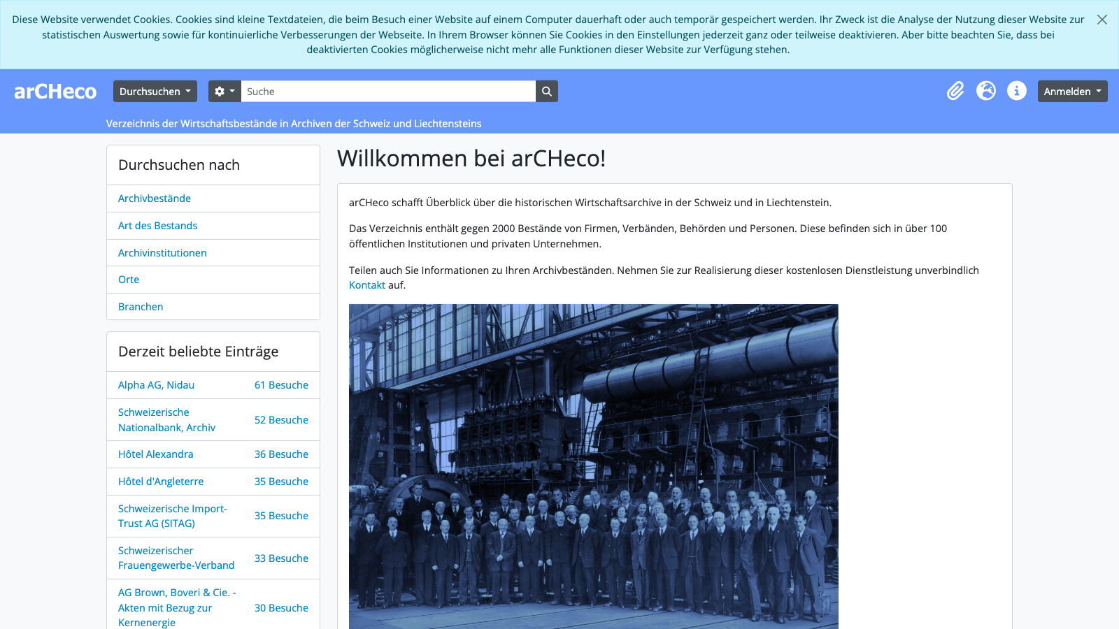 Screenshot of arCHeco