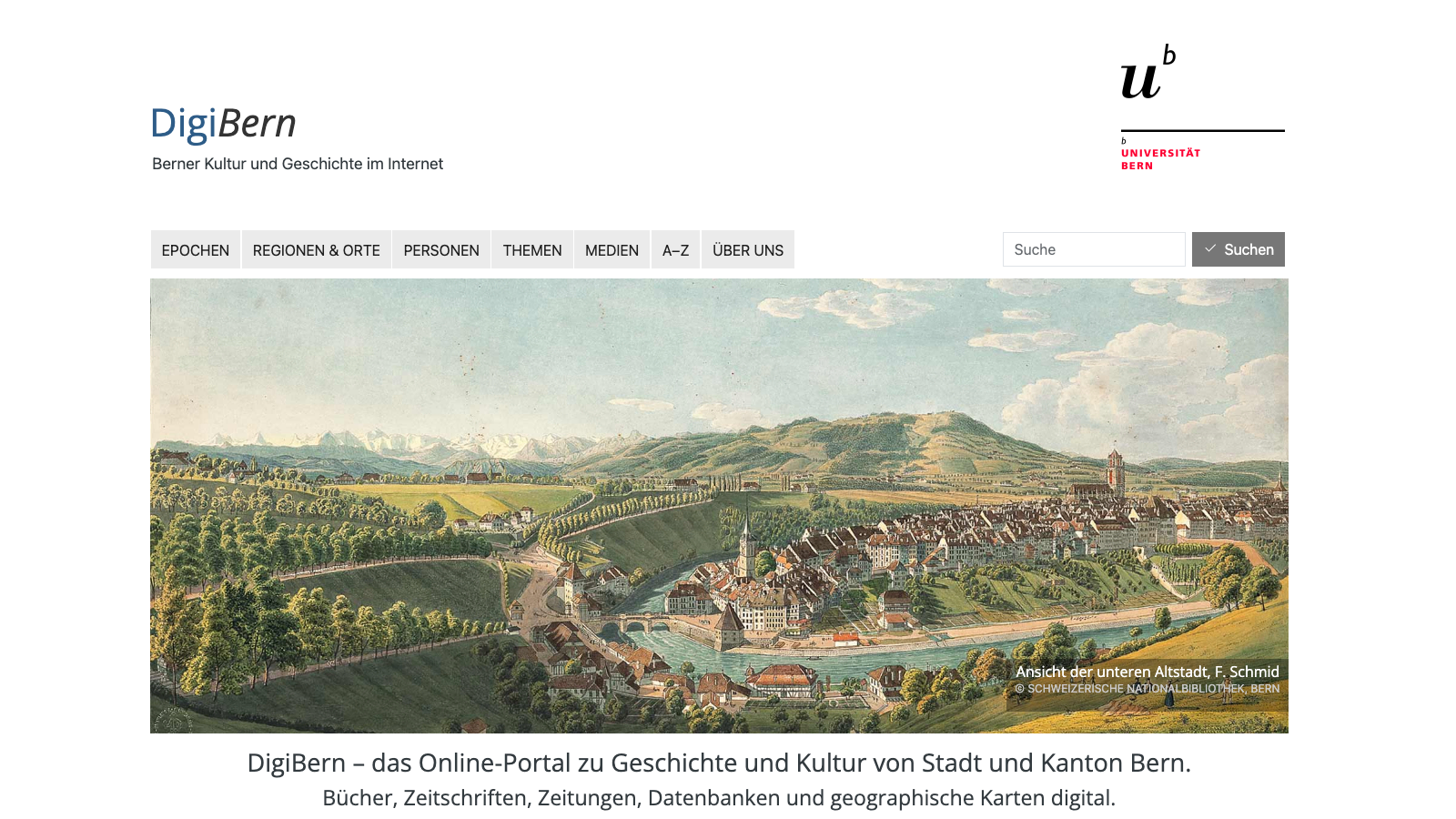 Screenshot of DigiBern