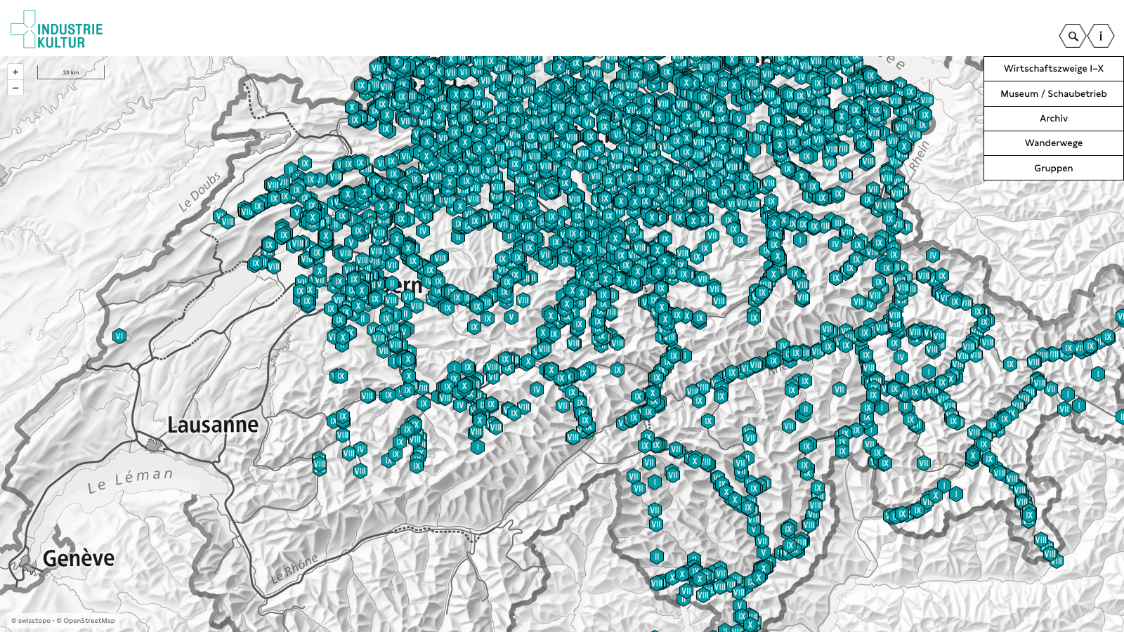 Screenshot of Industriekultur