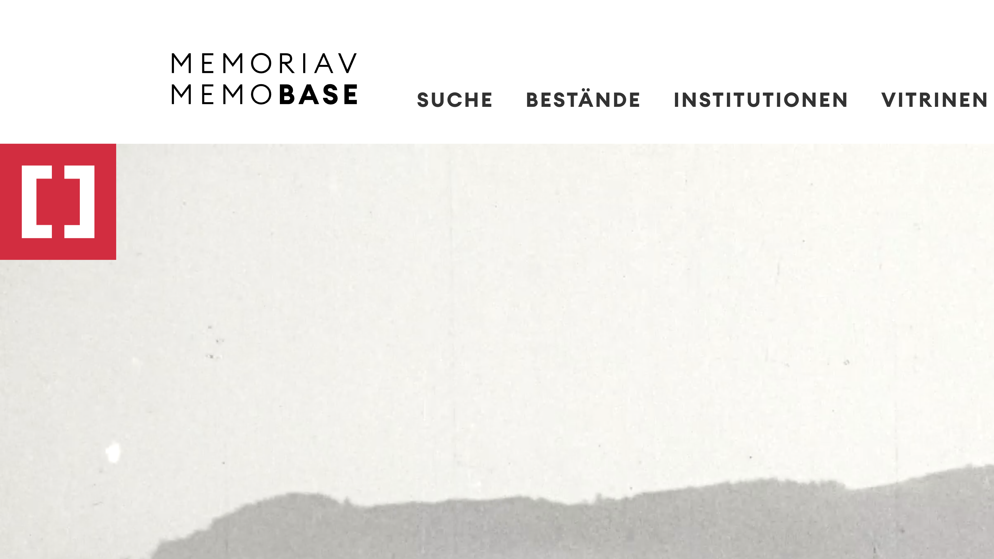 Screenshot of MEMOBASE