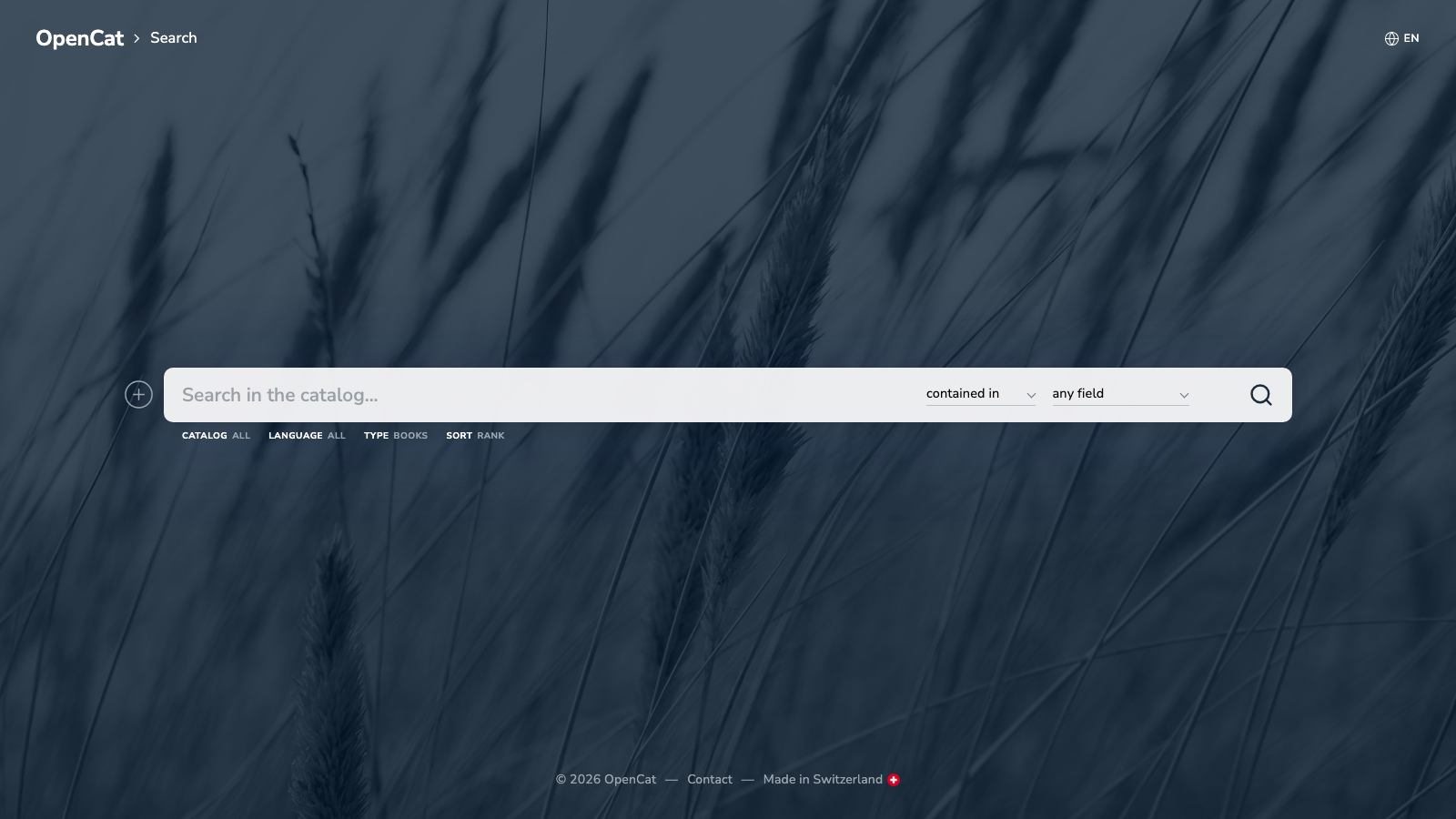 Screenshot of OpenCat